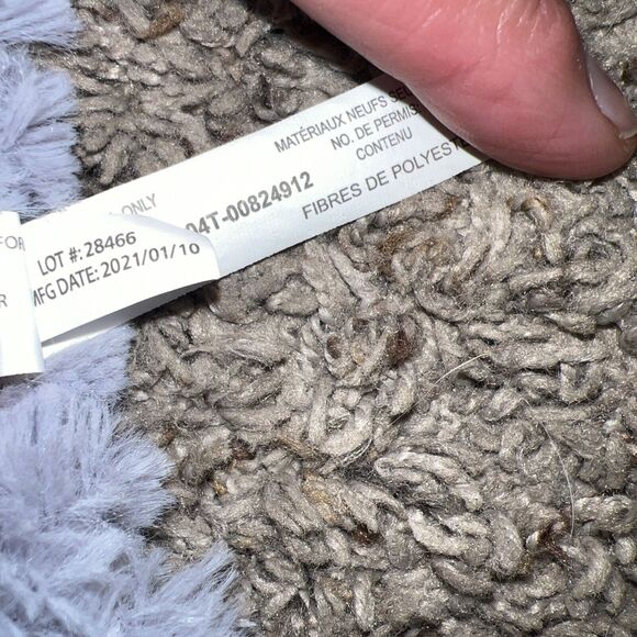 Demdaco Ellery elephant Rattle Blanket Soft Plush Lovey‎ - Picture 4 of 5